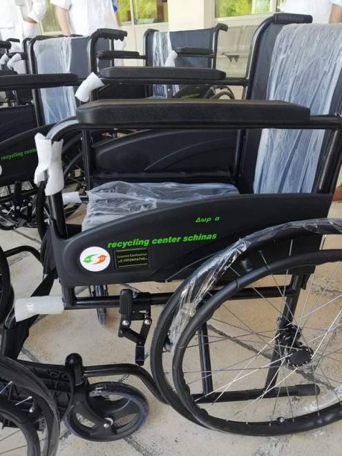 Νοσοκομείο "Αγ. Ανδρέας": Εργαζόμενος που συγκέντρωσε καπάκια εξασφάλισε 15 καρέκλες μεταφοράς ασθενών