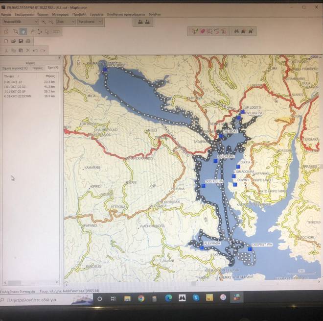 Ευρυτανία- λίμνη Κρεμαστών: 180 χλμ ακτογραμμής ελέγχθηκαν από τους διασώστες - Άκαρπες οι έρευνες για τη 48χρονη (ΦΩΤΟ)