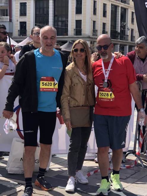 ΠΑΤΡΑ: Ο Χαράλαμπος Μπονάνος έτρεξε στον ημιμαραθώνιο
