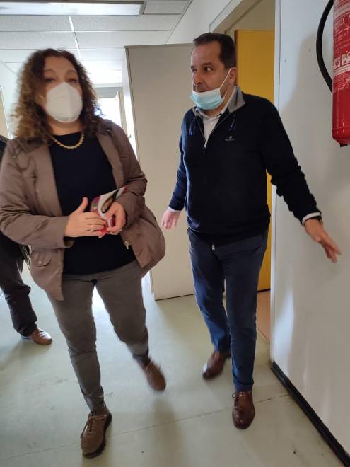 Επίσκεψη της Ελένης Αδαμοπούλου στο νοσοκομείο Ρίου: Ψάχνοντας την ανάπτυξη ΦΩΤΟ