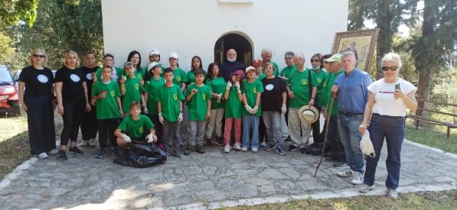 Χαλανδρίτσα: Συμμετοχή και συνεργασία στο πλαίσιο της Εθελοντικής Δράσης Let’s do it Greece