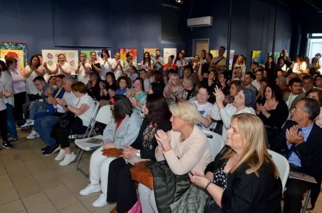 Πάτρα: Εγκαινιάστηκε η 3η Πανελλήνια Έκθεση Εικαστικών των ΚΔΑΠ ΑμεΑ (ΦΩΤΟ)