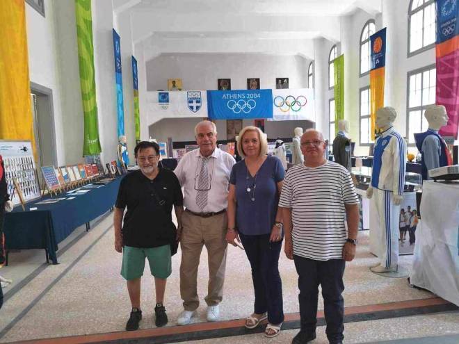 Ανταλλαγές επισκέψεων στις Ολυμπιακές Εκθέσεις της πόλης - Και ο Κώστας Σβόλης στην Έκθεση του σπιράλ
