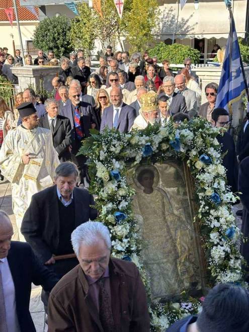 Στο Διακοπτό που γιορτάζει ο Χαράλαμπος Μπονάνος