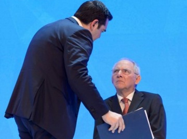 Η αιχμηρή απάντηση Τσίπρα σε Σόιμπλε για το ΔΝΤ - ΒΙΝΤΕΟ