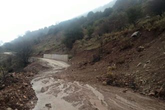 Δυτ. Ελλάδα: Κατολισθήσεις στο Θέρμο