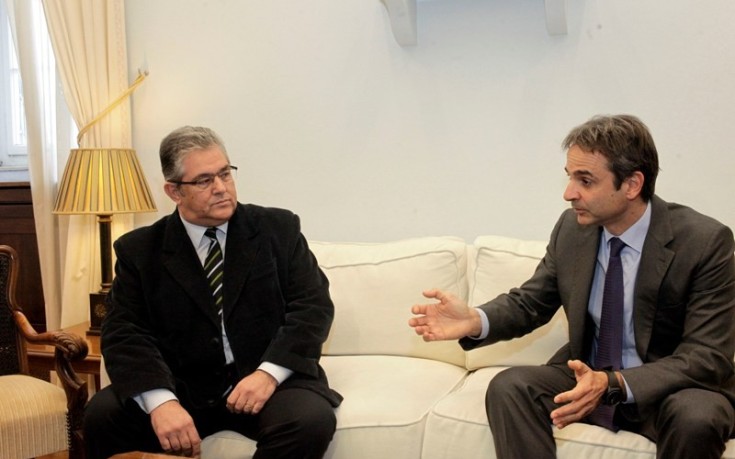 Τι ειπώθηκε στη συνάντηση Μητσοτάκη - Κουτσούμπα