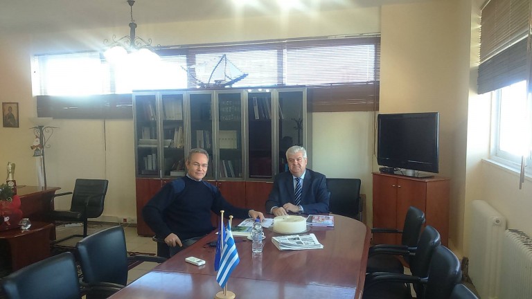 Δυτική Αχαΐα: Συνάντηση του Χρ. Νικολάου με τον Γραμματέα Οικονομίας του ΠΑΣΟΚ Ηρακλή Ρούπα