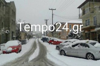 Σε λευκό κλοιό η ορεινή Αχαϊα - Αποκλεισμοί και διακοπές ρεύματος - ΔΕΙΤΕ ΦΩΤΟΓΡΑΦΙΕΣ