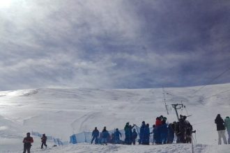 Η τεχνητή χιόνωση "έσωσε" το Καϊκματσαλάν