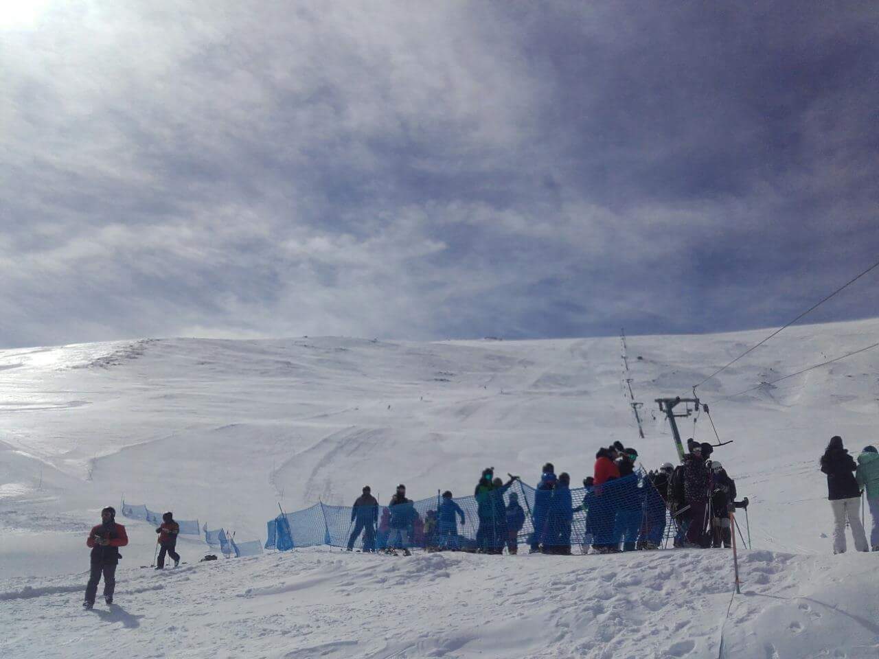 Η τεχνητή χιόνωση "έσωσε" το Καϊκματσαλάν