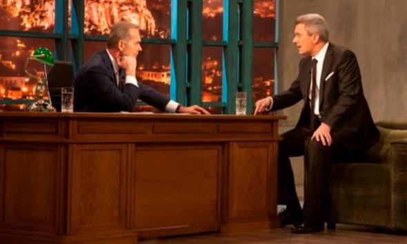 Ο Νίκος Χατζηνικολάου στην πρεμιέρα της εκπομπής του Κωστόπουλου - ΒΙΝΤΕΟ