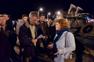 Στο αγροτικό μπλόκο της Κάτω Αχαΐας αντιπροσωπεία του δήμου Πατρέων - ΔΕΙΤΕ ΒΙΝΤΕΟ και ΦΩΤΟΓΡΑΦΙΕΣ