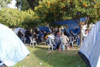 Σε σκηνές στο Σύνταγμα διανυκτέρευσαν οι αγρότες - ΦΩΤΟΓΡΑΦΙΕΣ