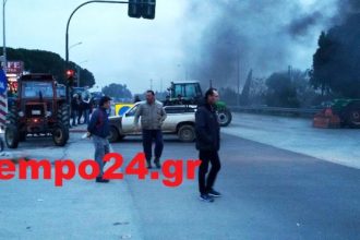 Καθημερινοί οι 12ωροι αποκλεισμοί της Πατρών - Πύργου από τους αγρότες της δυτικής Αχαΐας