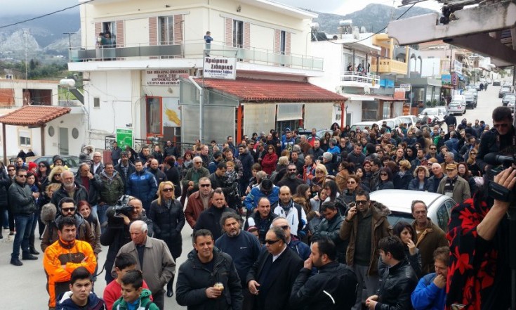 Νέο συλλαλητήριο κατά του hot spot με ένταση στην Κω