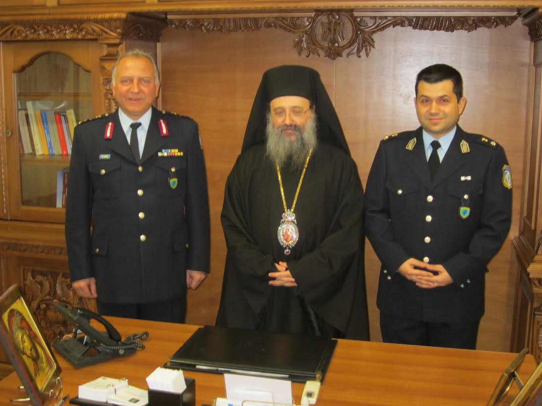 Επίσκεψη Φώτη Τσόλκα στον Μητροπολίτη Πατρών Χρυσόστομο