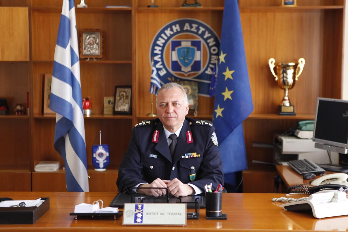 Aνέλαβε καθήκοντα ο νέος Γενικός Περιφερειακός Αστυνομικός Διευθυντής δυτικής Ελλάδας Φώτης Τσόλκας