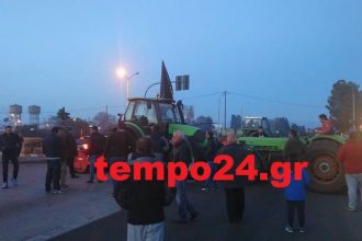 Άνοιξε η Πατρών - Πύργου μετά τον πεντάωρο αποκλεισμό από το μπλόκο των αγροτών στην Κάτω Αχαΐα