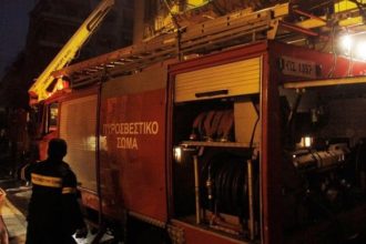 Εμπρηστική επίθεση στα γραφεία του Οικοδομικού Συνεταιρισμού Βουλευτών
