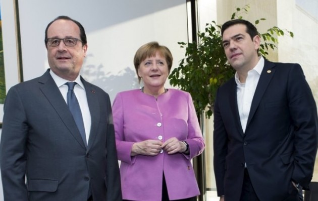 Σε τι συμφώνησαν Τσίπρας-Μέρκελ-Ολαντ