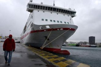 Κλειστή και η γραμμή Ζακύνθου – Κυλλήνης λόγω ισχυρών ανέμων