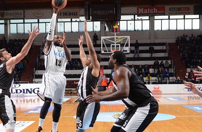 Ήττα για τον Απόλλωνα με 80-67 από τον ΠΑΟΚ