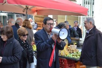 Πάτρα: Περιοδεία Πελετίδη στις λαϊκές αγορές για κάλεσμα στην πορεία για την ανεργία - ΦΩΤΟΓΡΑΦΙΕΣ