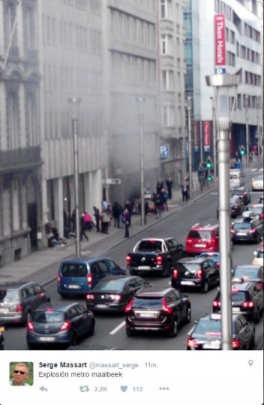 ΤΩΡΑ: Νέες έκρηξεις στους σταθμούς Μαλμπέκ και Σούμαν στο μετρό των Βρυξελλών - ΝΕΟΤΕΡΑ - ΦΩΤΟΓΡΑΦΙΕΣ -ΒΙΝΤΕΟ
