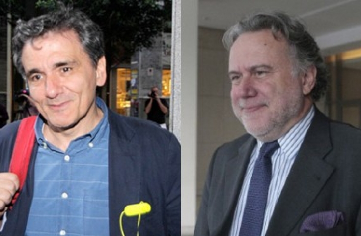 Σε εξέλιξη συνάντηση Κατρούγκαλου- Τσακαλώτου με το κουαρτέτο