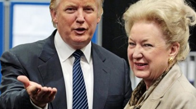 Απειλητική επιστολή έλαβε και η αδελφή του Ντόναλντ Τραμπ