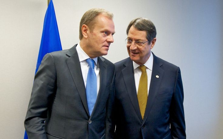 Συνάντηση Τουσκ–Αναστασιάδη σήμερα στην Κύπρο