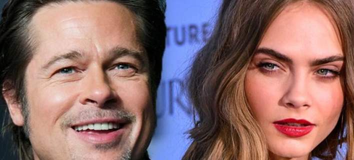 Ο Μπραντ Πιτ «πολιορκεί» την Κάρα Ντελεβίν - Τι συμβαίνει