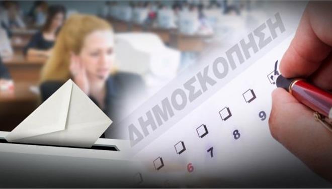Δημοσκόπηση Rass: Προβάδισμα 2,8 μονάδων της ΝΔ έναντι του ΣΥΡΙΖΑ