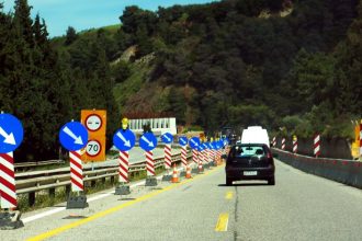 Πατρών - Κορίνθου: Επεκτείνεται η κυκλοφοριακή ρύθμιση στην περιοχή του ποταμού Δερβενιώτη