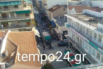 Πάτρα: Τώρα και τα φορτηγά μπαίνουν στον πεζόδρομο της Ρήγα Φεραίου
