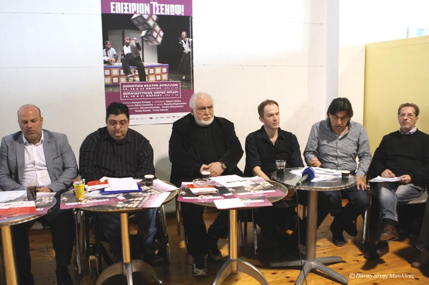 Το Ελιξίριον Τσέχωφ! στην Πάτρα στο Δημοτικό Θέατρο Απόλλων και στον Εκπαιδευτικό Χώρο Μπάρι