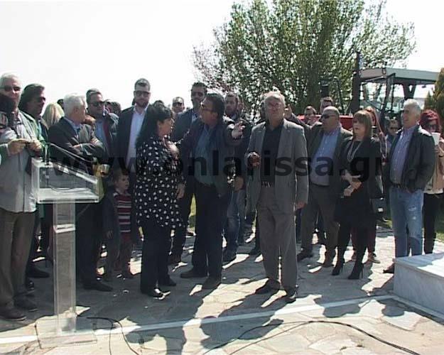 Αγρότες αποδοκίμασαν την Αννα Βαγενά στο Κιλελέρ