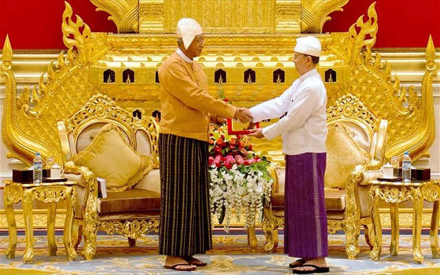 Ορκίστηκε ο πρώτος μη στρατιωτικός πρόεδρος της Μιανμάρ τα τελευταία 50 χρόνια