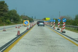Κυκλοφοριακές ρυθμίσεις από απόψε στην Νέα Εθνική Οδό Αθηνών - Πατρών