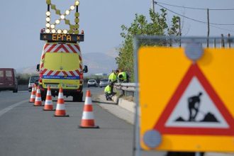 Ολύμπια Οδός: Κυκλοφοριακές ρυθμίσεις στην Πατρών - Κορίνθου και σήμερα