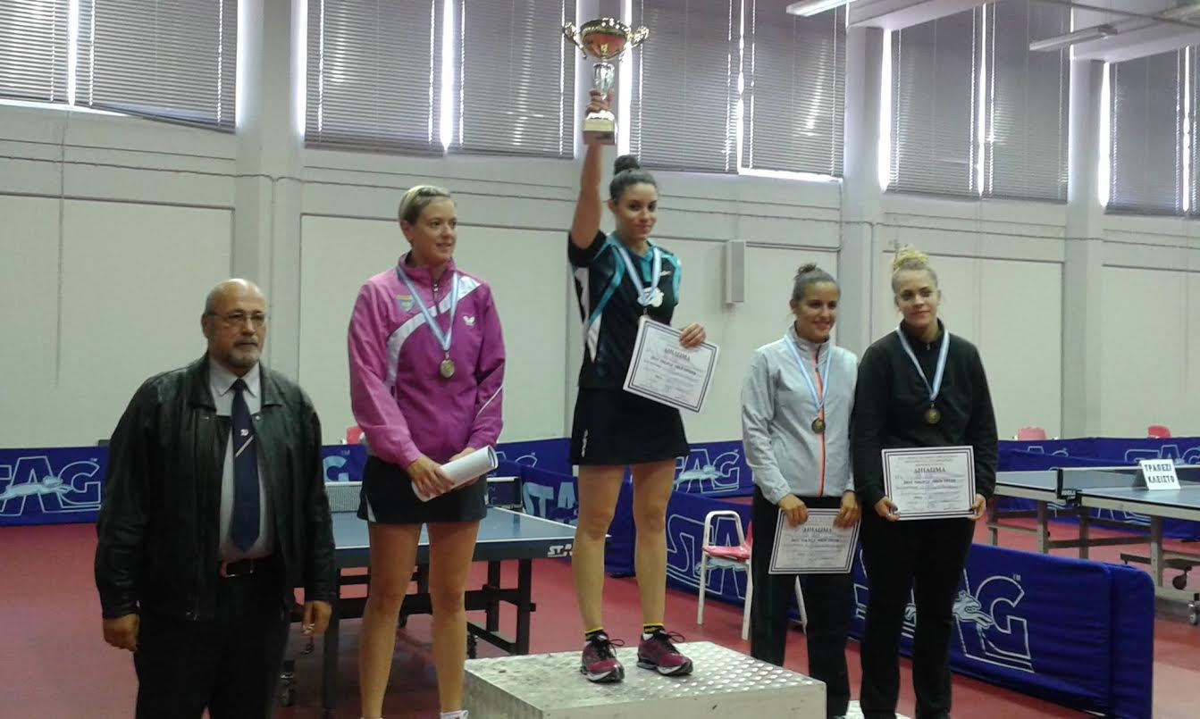 Στην κορυφή της επιτραπέζιας αντισφαίρισης, η Πατρινή Γιωργία Ζαβιτσάνου