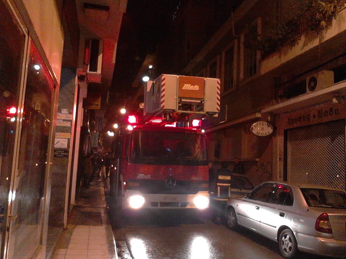 Πάτρα: Φούντωσε καμινάδα διαμερίσματος