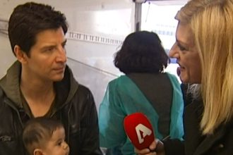 Δίπλα στο δράμα των προσφύγων ο Ρουβάς - ΒΙΝΤΕΟ