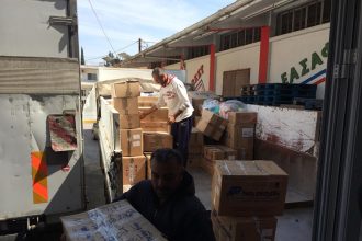 Είδη πρώτης ανάγκης από την Πάτρα στην Πρέβεζα