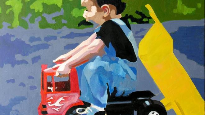 Γκαλερί Cube: Φιλοξενεί την έκθεση του Χρήστου Κουτσούκη "έλα να παίξουμε"