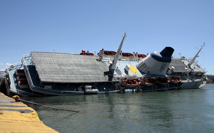 Ελεγχόμενη η κατάσταση στο παροπλισμένο πλοίο «Παναγία Τήνου»