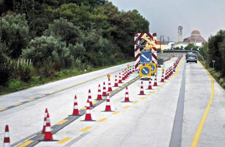 Πατρών - Κορίνθου: Εκτροπή κυκλοφορίας αύριο βράδυ για εργασίες