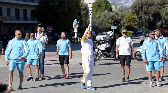 Στην Αθήνα έφτασε η ολυμπιακή φλόγα