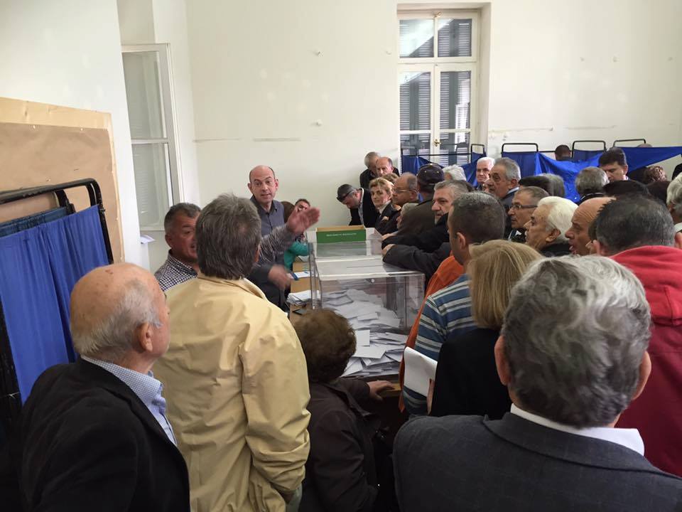 Αιγιάλεια: Μαζική η προσέλευση στις κάλπες της ΝΔ